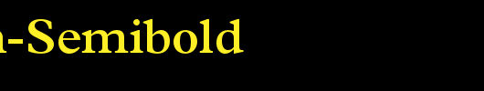 Plantin-Semibold_英文字体