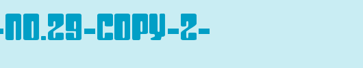 Plastic-No.29-copy-2-.ttf