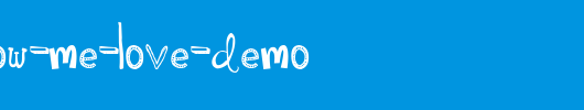 Please-Show-Me-Love-DEMO.ttf