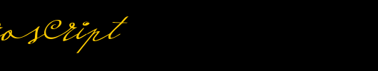 PlumeroScript_英文字体