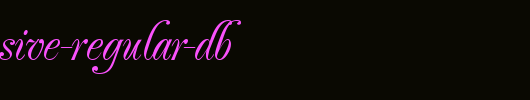 PoemExclusive-Regular-DB.ttf