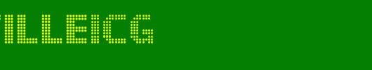 PointilleICG_英文字体