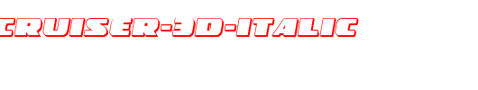 Police-Cruiser-3D-Italic.ttf