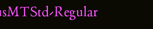 PoliphilusMTStd-Regular_英文字体