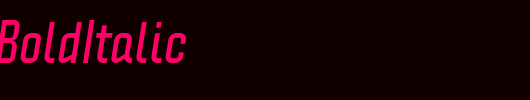 Politica-BoldItalic_英文字体