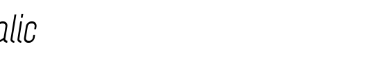 Politica-Italic_英文字体