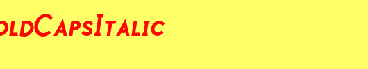 PolymerBoldCapsItalic_英文字体