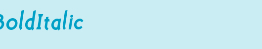 PolymerBoldItalic_英文字体