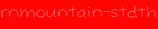 PopcornMountain-StdThin.otf