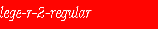 Poppl-College-R-2-Regular_英文字体