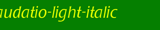 Poppl-Laudatio-Light-Italic_英文字体