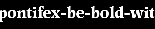 Poppl-Pontifex-BE-Bold-with-Oldstyle-Figures.ttf