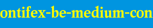 Poppl-Pontifex-BE-Medium-Condensed_英文字体