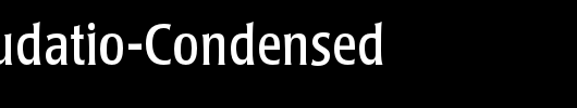 PopplLaudatio-Condensed_英文字体