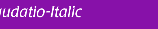 PopplLaudatio-Italic_英文字体