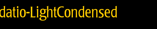 PopplLaudatio-LightCondensed_英文字体