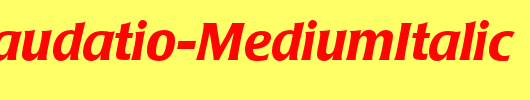 PopplLaudatio-MediumItalic_英文字体
