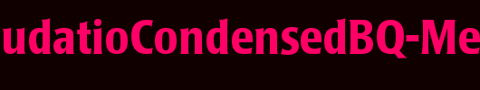 PopplLaudatioCondensedBQ-Medium_英文字体