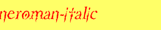 PorcupineRoman-Italic.ttf
