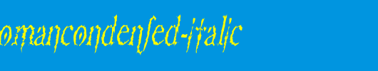 PorcupineRomanCondensed-Italic.ttf