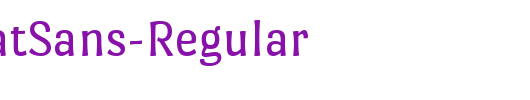 PortLligatSans-Regular_英文字体