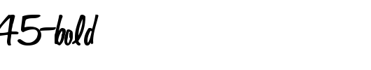 PositiveNew45-Bold.ttf