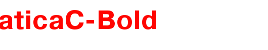 PragmaticaC-Bold_英文字体