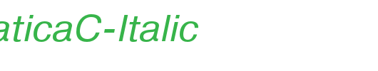 PragmaticaC-Italic_英文字体