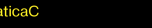 PragmaticaC_英文字体