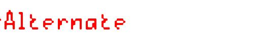 Praxis-Alternate_英文字体