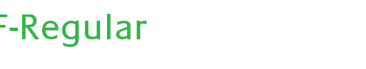 PraxisEF-Regular_英文字体