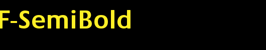 PraxisEF-SemiBold_英文字体