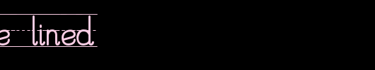 PreCursive_Lined.otf