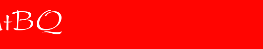 PresentBQ_英文字体