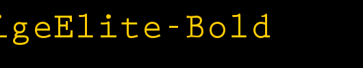 PrestigeElite-Bold_英文字体