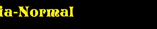 Pretoria-Normal_英文字体