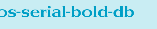 Priamos-Serial-Bold-DB.ttf