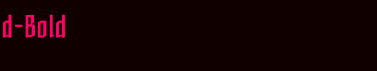 PrimaryRound-Bold_英文字体