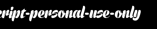Prime-Script-PERSONAL-USE-ONLY.ttf