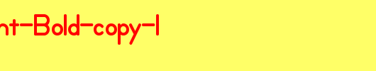 Primer-Print-Bold-copy-1_英文字体