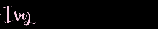 Princess-Ivy_英文字体