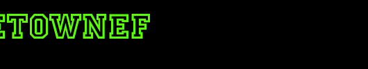 PrincetownEF_英文字体
