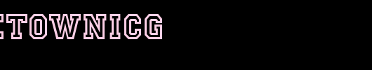 PrincetownICG_英文字体