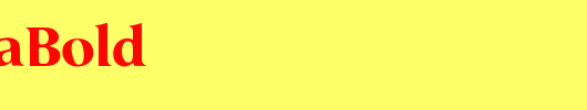 PriscillaBold_英文字体