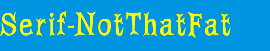 PriskaSerif-NotThatFat_英文字体
