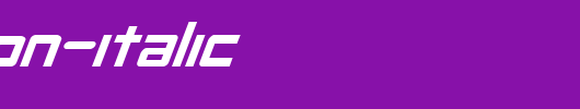 Procyon-Italic.ttf