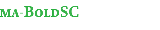 Proforma-BoldSC_英文字体
