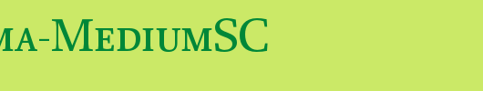 Proforma-MediumSC_英文字体