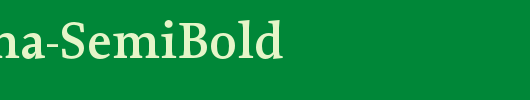 Proforma-SemiBold_英文字体