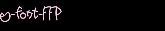 Promenades-font-FFP_英文字体